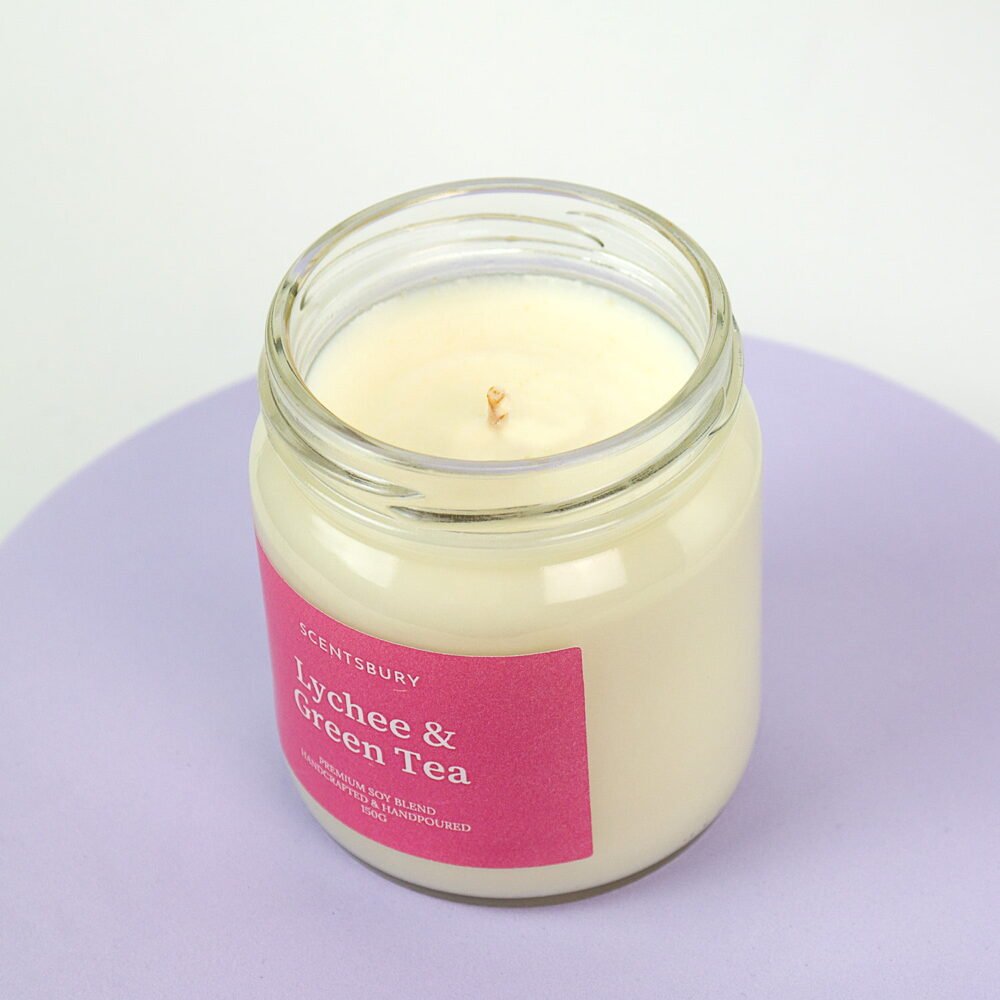 Mint & Rosemary Candle Scentsbury