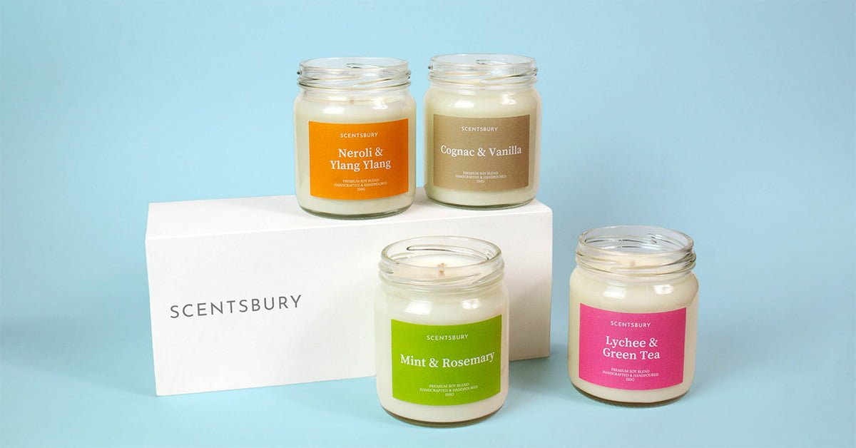 Scentsbury Natural Soy Wax Candles Handcrafted in Malaysia